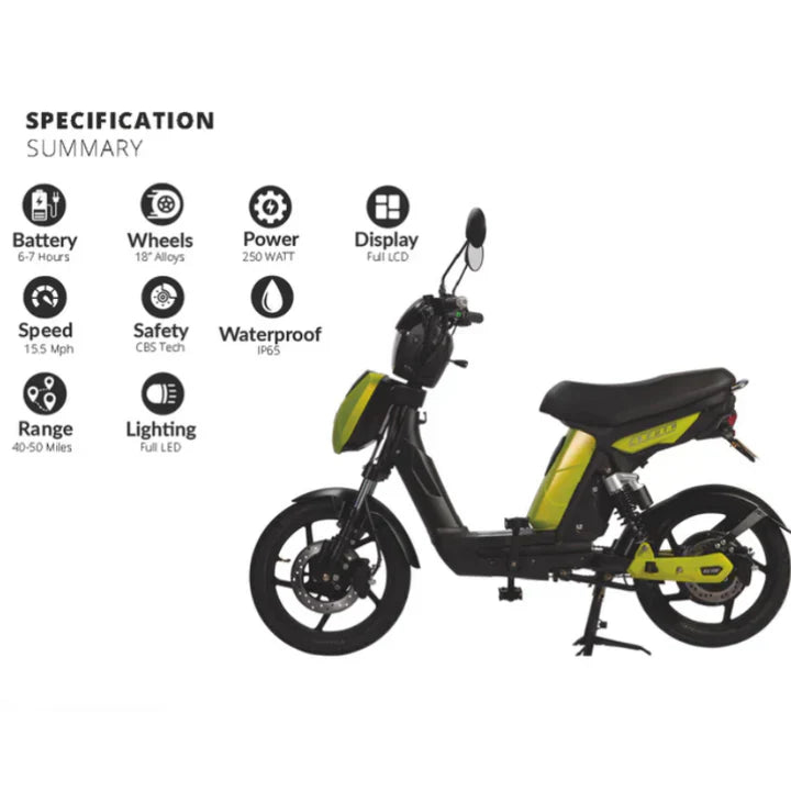 Eskuta SX-250 Series IV Moped Style EAPC Electric Bike 2023